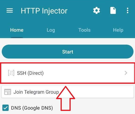 انتخاب کانکشن در http injector